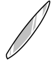 Silver Surfboard Secret item