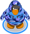 The Blue Hip Hop Hoodie in-game.