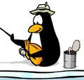 A SWF of Ice Fishing. Note the dark black penguin.