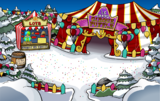 The Great Puffle Circus Entrance