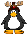 The Hornament Hat on a player card.