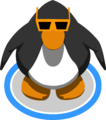The Gold sunglasses, in-game.