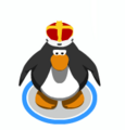 The King's Crown Costume in game.