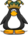 The King Jester Hat on a player.