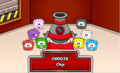 Another screenshot of choosing your puffle.