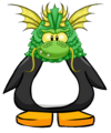 The Swamp Monster Mask on a player card.