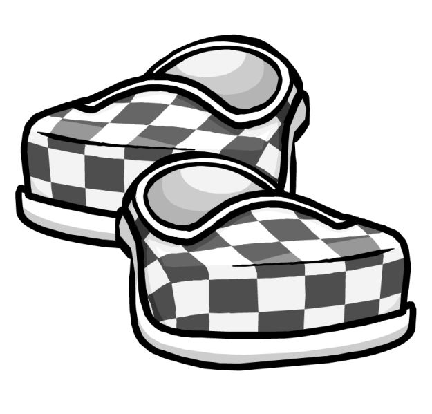 File:BlackCheckeredShoesOld.png