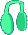 Sea Foam Earmuffs Secret item