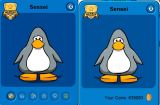 Comparison of Silver. Note the real Sensei's darker color.