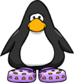 The Purple Cuckoo Ka-Shoes on a player card.