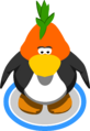 The Bird Mascot Head in-game.