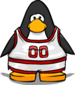 The Red Track and Field Uniform on a player card.