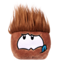 Brown Puffle with Rad Scientist Hair.