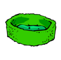 Green Bed