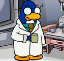 Gary drinking coffee.