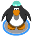The Puffle Care Cap in-game.