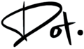 Dot’s signature.