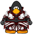 The Epic Knight Armor on a player card.
