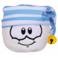 White Puffle with the Striped Night Cap.