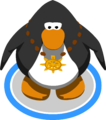 The Wheel Necklace in-game.