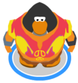 The Animal Costume in-game.