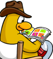 Franky looking at the 101 Days of Fun.