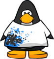 The Splatter T-Shirt on a player card.