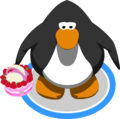 The Strawberry Cake Purse in-game.