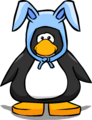 The Blue Bunny Ears on a player card.