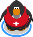 The Lifesaver Outfit in-game.