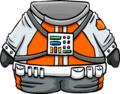 Orange Space Suit