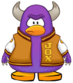 The Percy Costume on a player card.