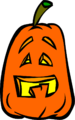 Goofy Jack-O-Lantern