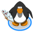 The Snow Rose Fan in-game.
