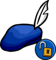 The unlockable version of the Bard Hat.