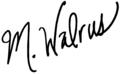 Merry Walrus' signature.