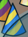 The 7th Anniversary Hat as seen in the 8th Anniversary Party.