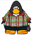 The Reindeer Handler Uniform on a player card.