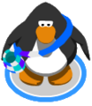 The Blue Patched Bag in-game.