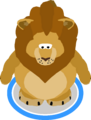 The Lion Costume in-game.