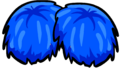 Blue Pompoms Secret item