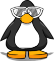 The Giant White Sunglasses on a player card.