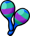 Green and Blue Maracas