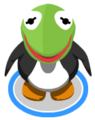 The Kermit the Frog in-game.
