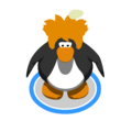 The Orange Alien Cap in-game.