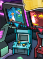 The arcade machine during The Fair 2015.
