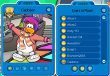 Cadence player card and how it looks in the list "Users in room".