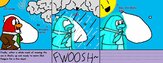 Ha ha! He's gone! Bye bye weather man!