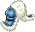 Blue Fuzzy Hat Secret item
