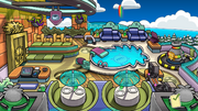 The Puffle Hotel Roof